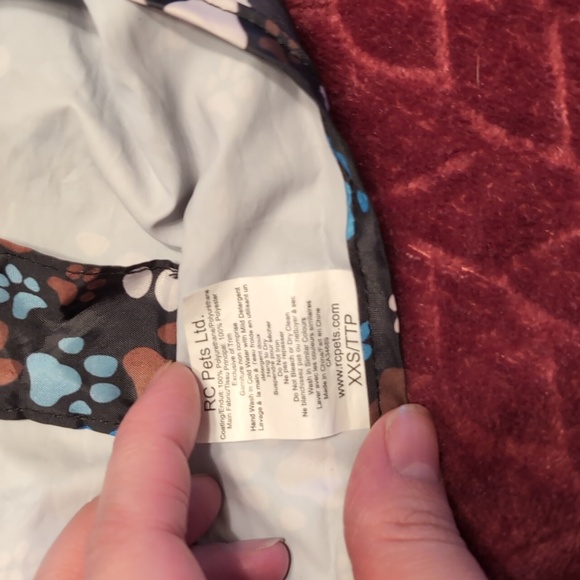 RC Pets Small Dog Rain Coat - Picture 5 of 5